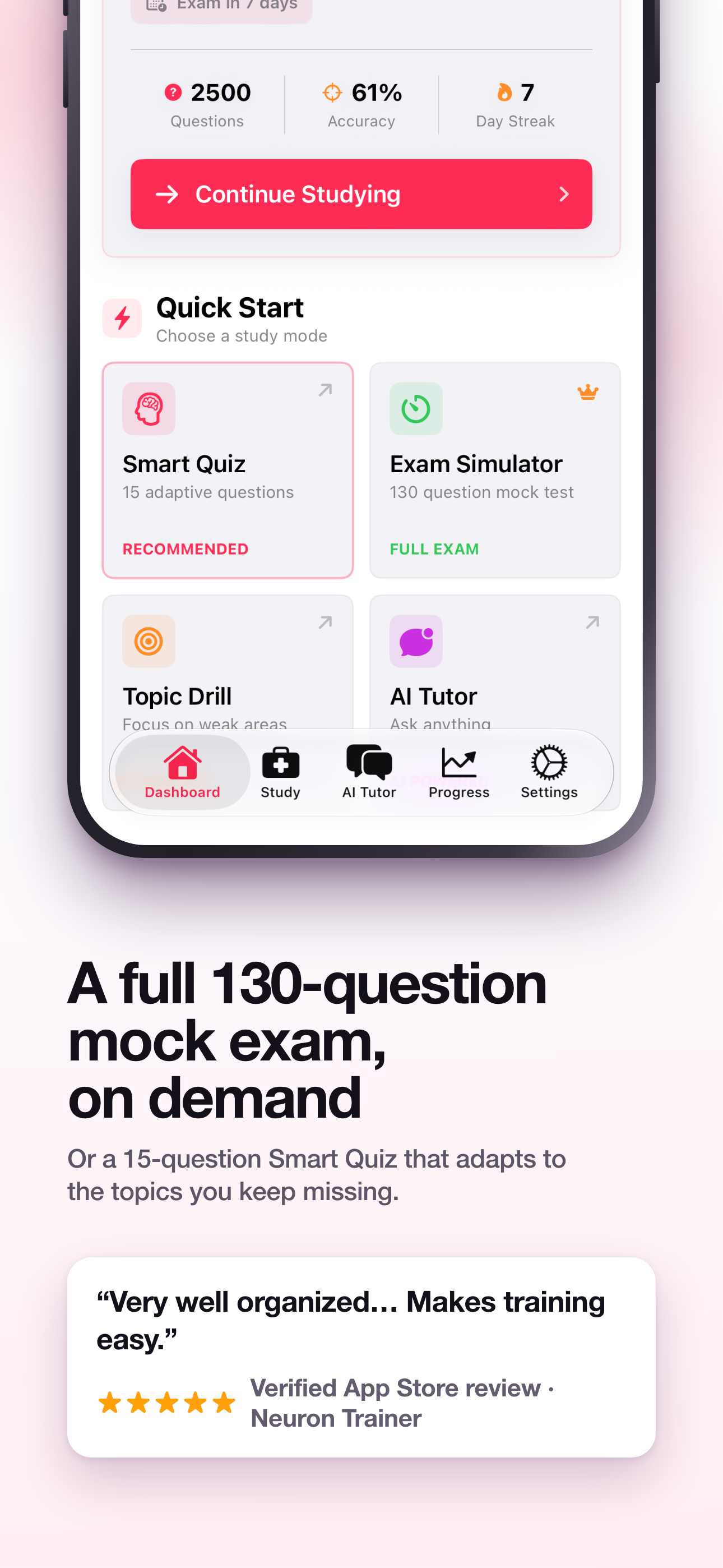 NCLEX-RN Practice Test 2026 screenshot 2