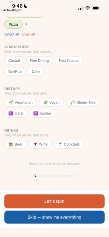 FindUrDinner screenshot