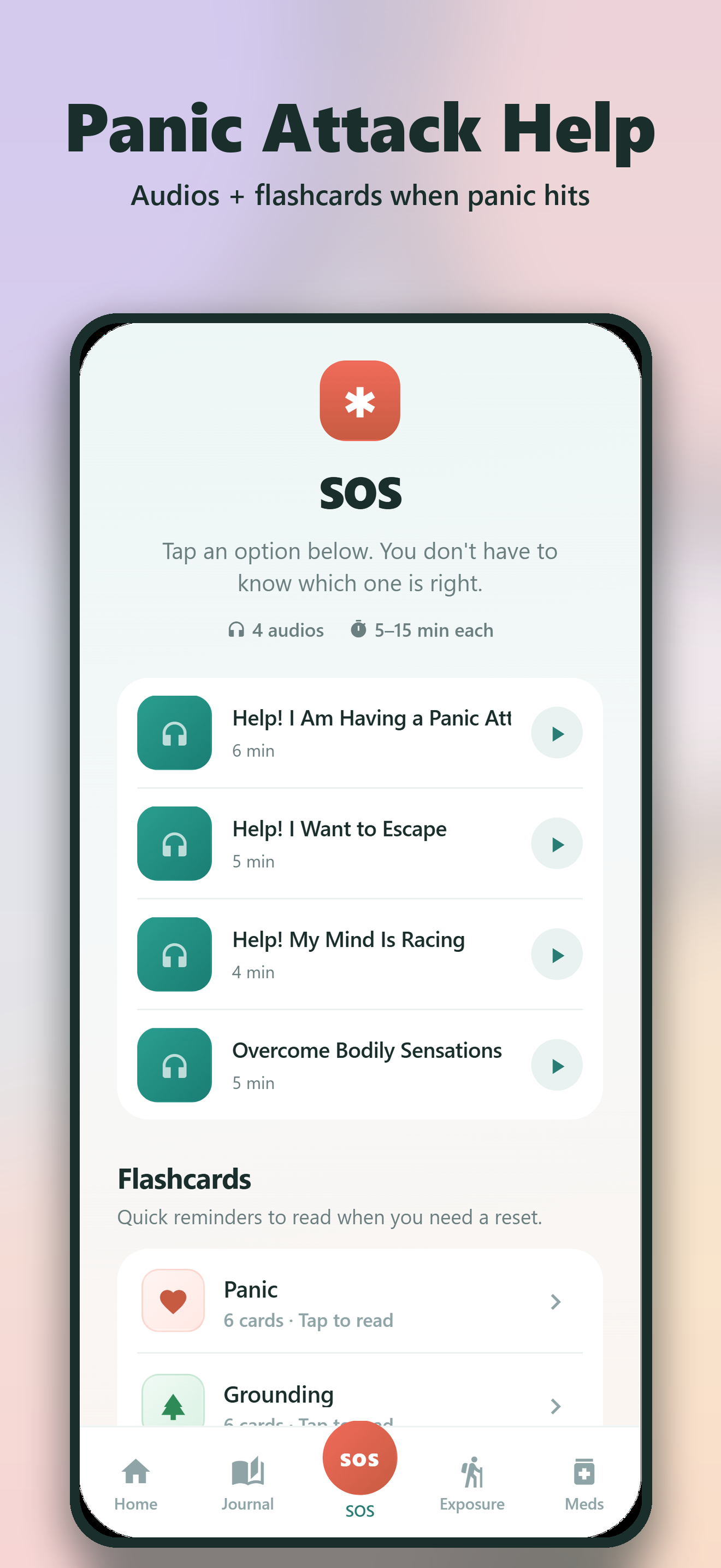 Unstuck – Anxiety & Panic Help screenshot 4