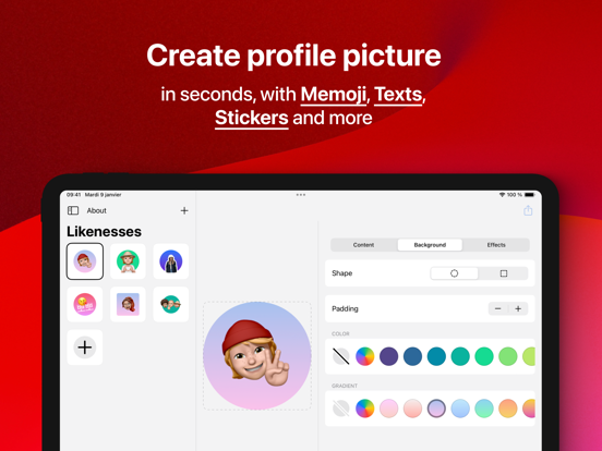 Screenshot #4 pour Memoji Avatar Maker • Likeness