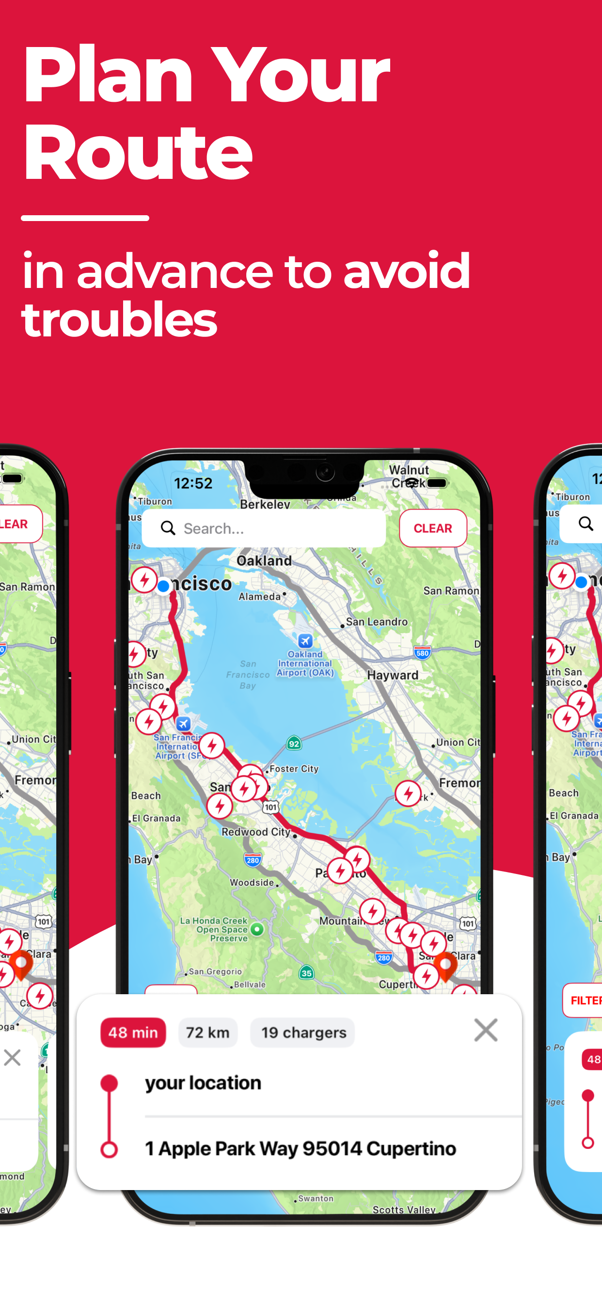 Charger Map for Tesla