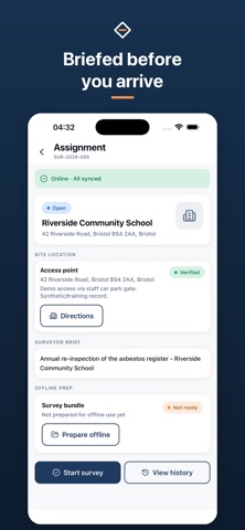 AsbestosGuard Field screenshot