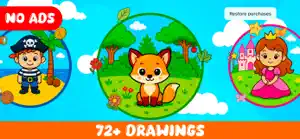 KIBIMI: coloring book for kids screenshot 1