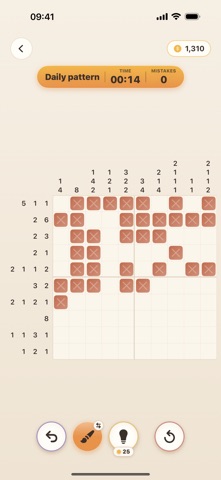 Loomora - Stitch Nonogram iPhone screenshot