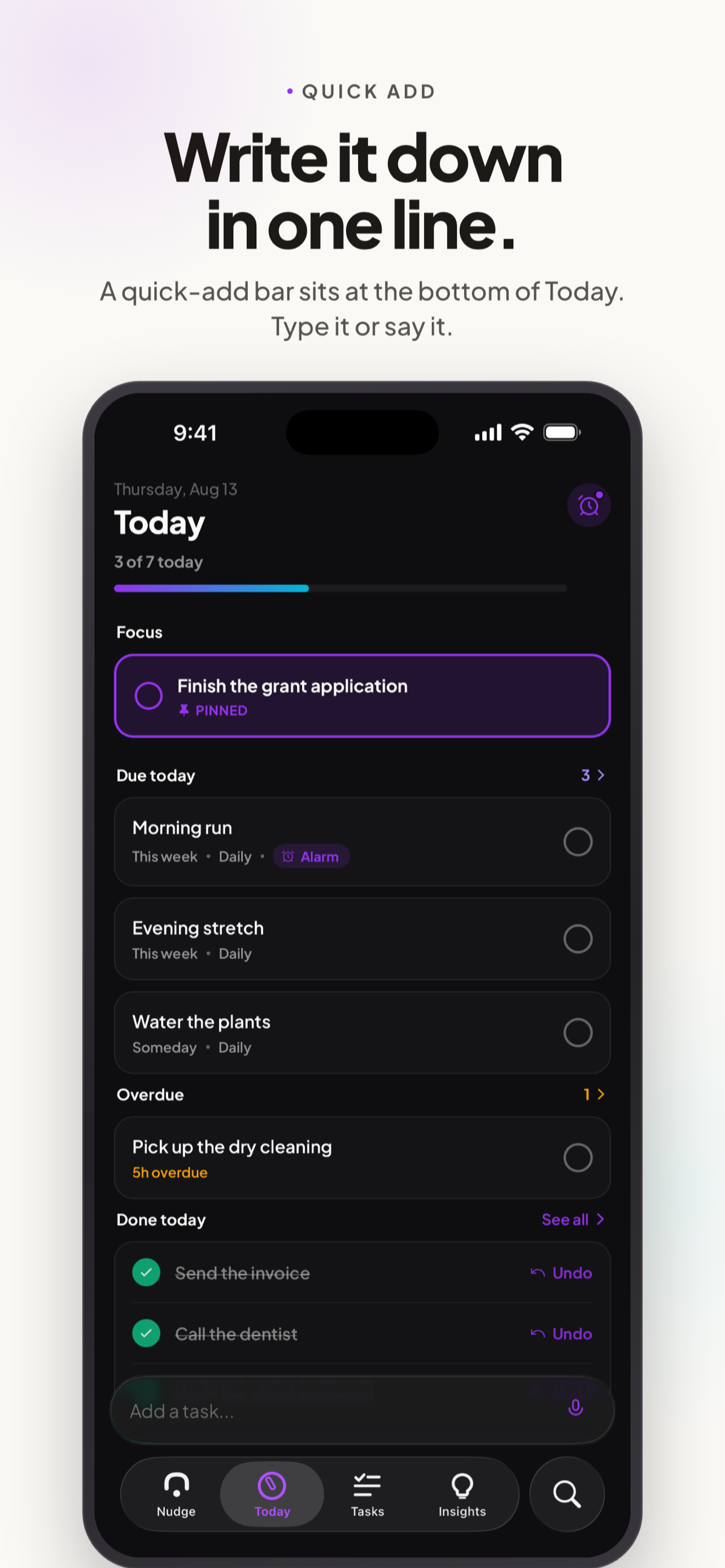 Nudge: Reminders & To-Do List screenshot 5