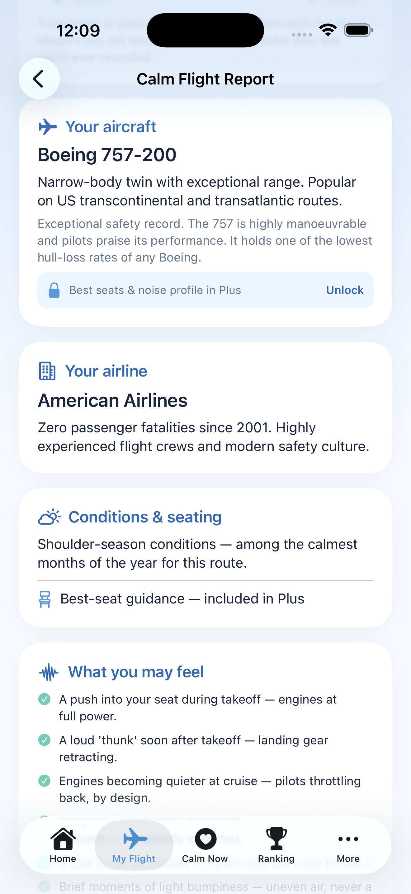 CalmFlights screenshot 4