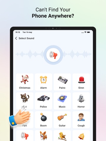 Find Phone - Clap to find iPad screenshot
