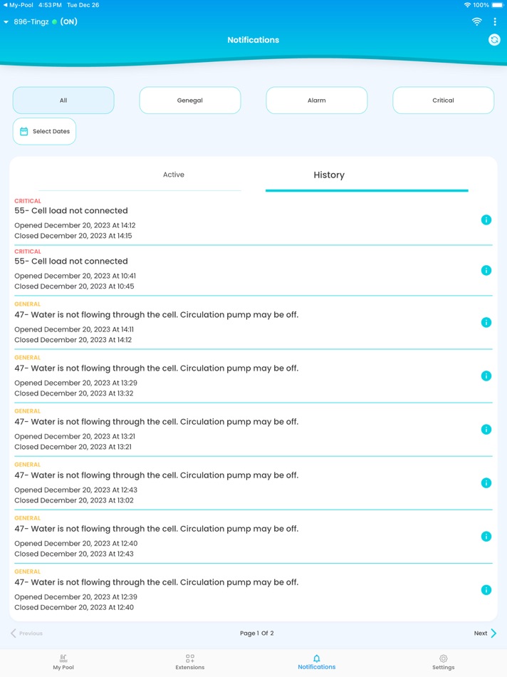 #6. My-Pool (iOS) By: Magen ECO-ENERGY INDUSTRIES A.C.S LTD