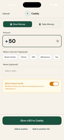 KidiBank screenshot