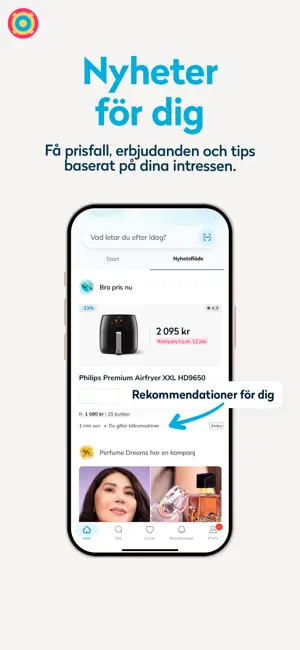 Prisjakt – Lista, jämför, köp iPhone screenshot 3