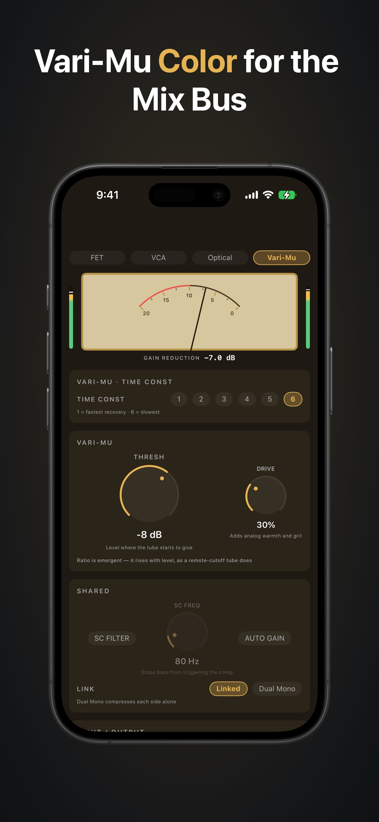 Screenshot 5 of 4Comp: AUv3 Compressor