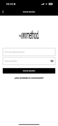 The OM Method iPhone screenshot