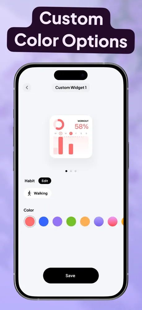 Habit Tracker Widget 良好习惯养成应用截图