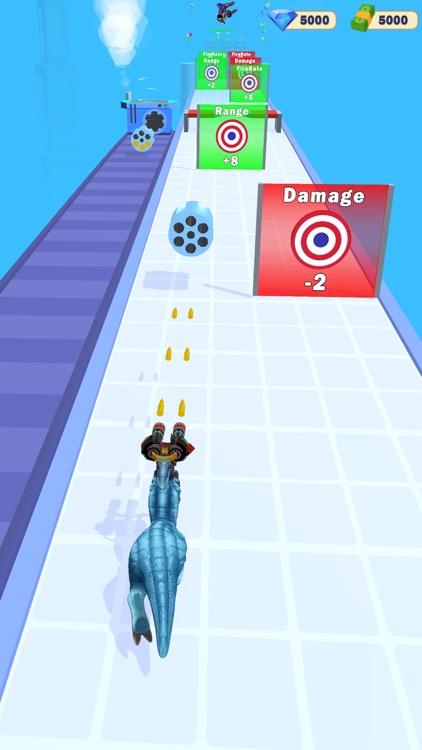 Dino Run Simulator-Weapon Game