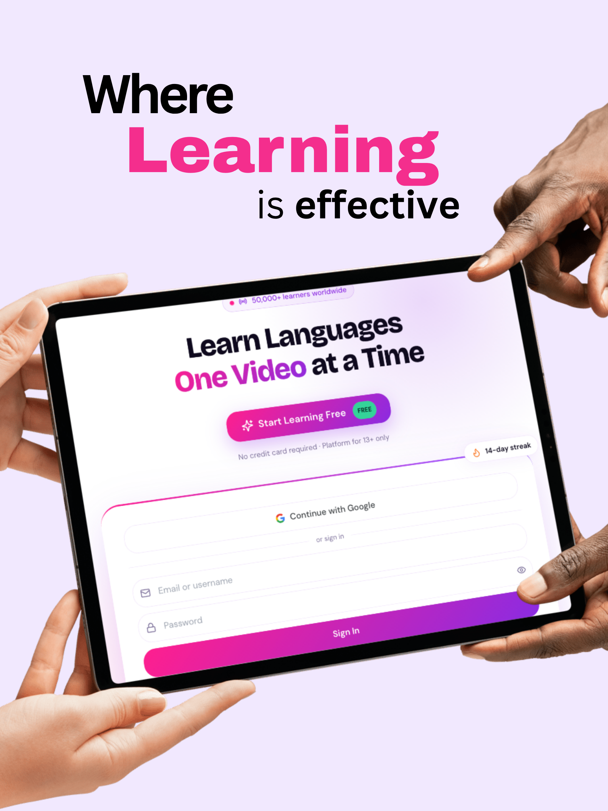 SpeakUp - Videos, Learn & LIVE