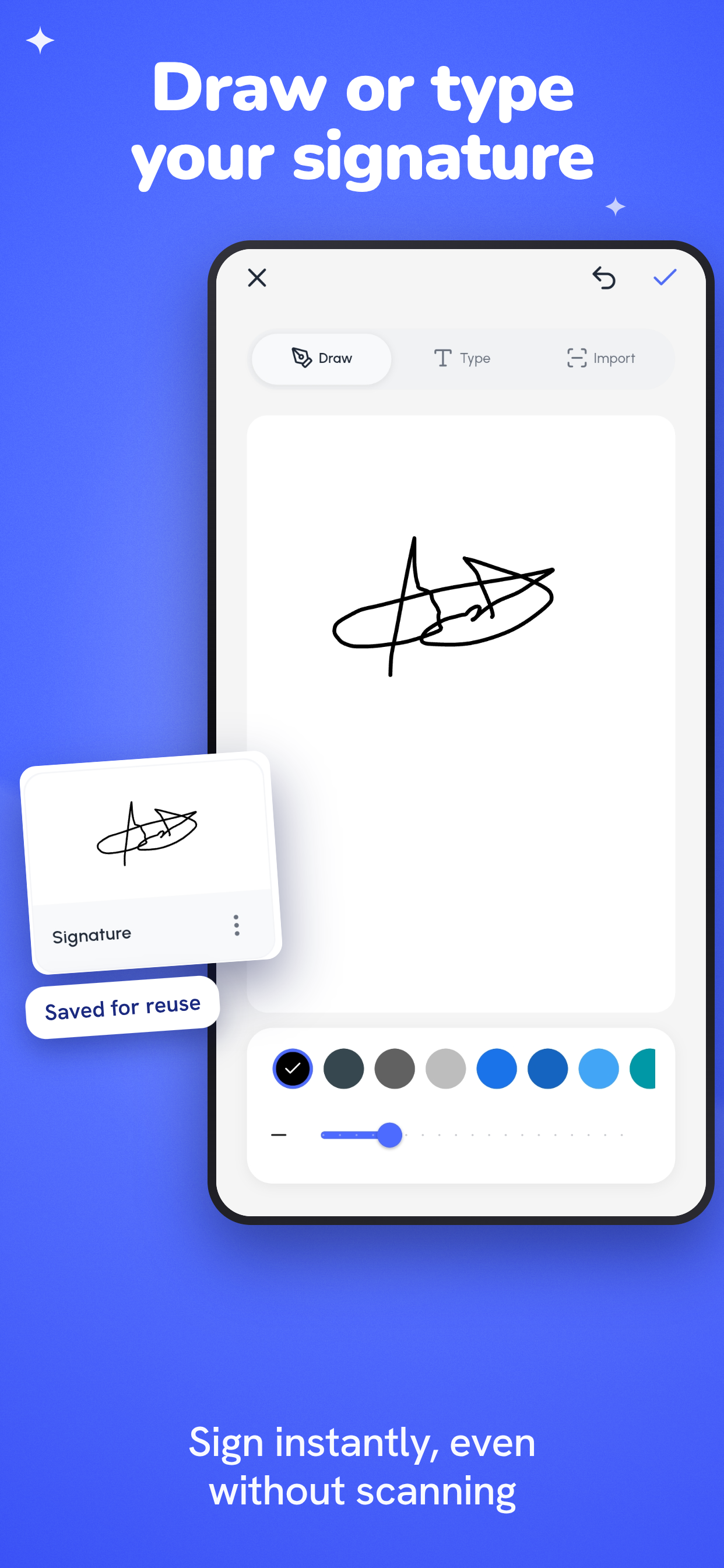 SparkPDF: Scan, Sign & Fill screenshot 4