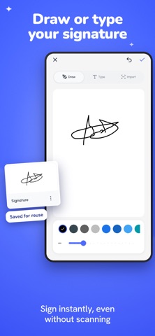 SparkPDF: Scan, Sign & Fill Screenshot 4 of 8