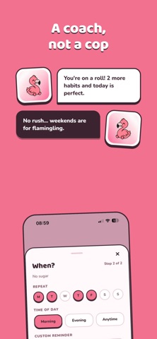 Flamingo - Daily Habit Tracker screenshot