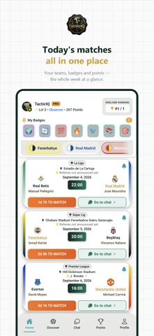 TacticIQ: Scores & Predictions Screenshot 1 of 10