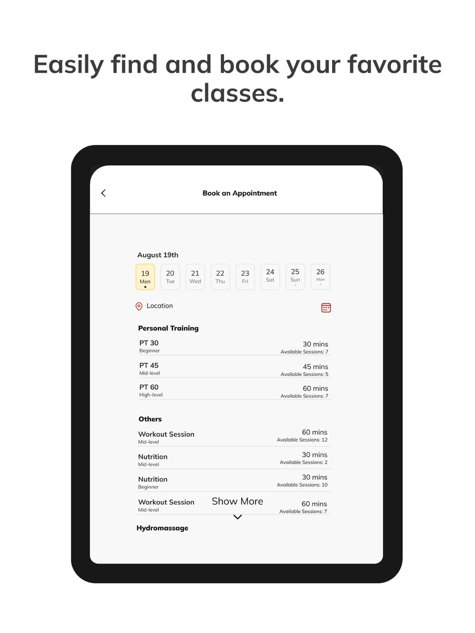 iPad screenshot