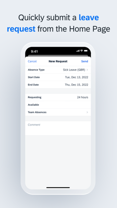 SAP SuccessFactors Mobile screenshot 5