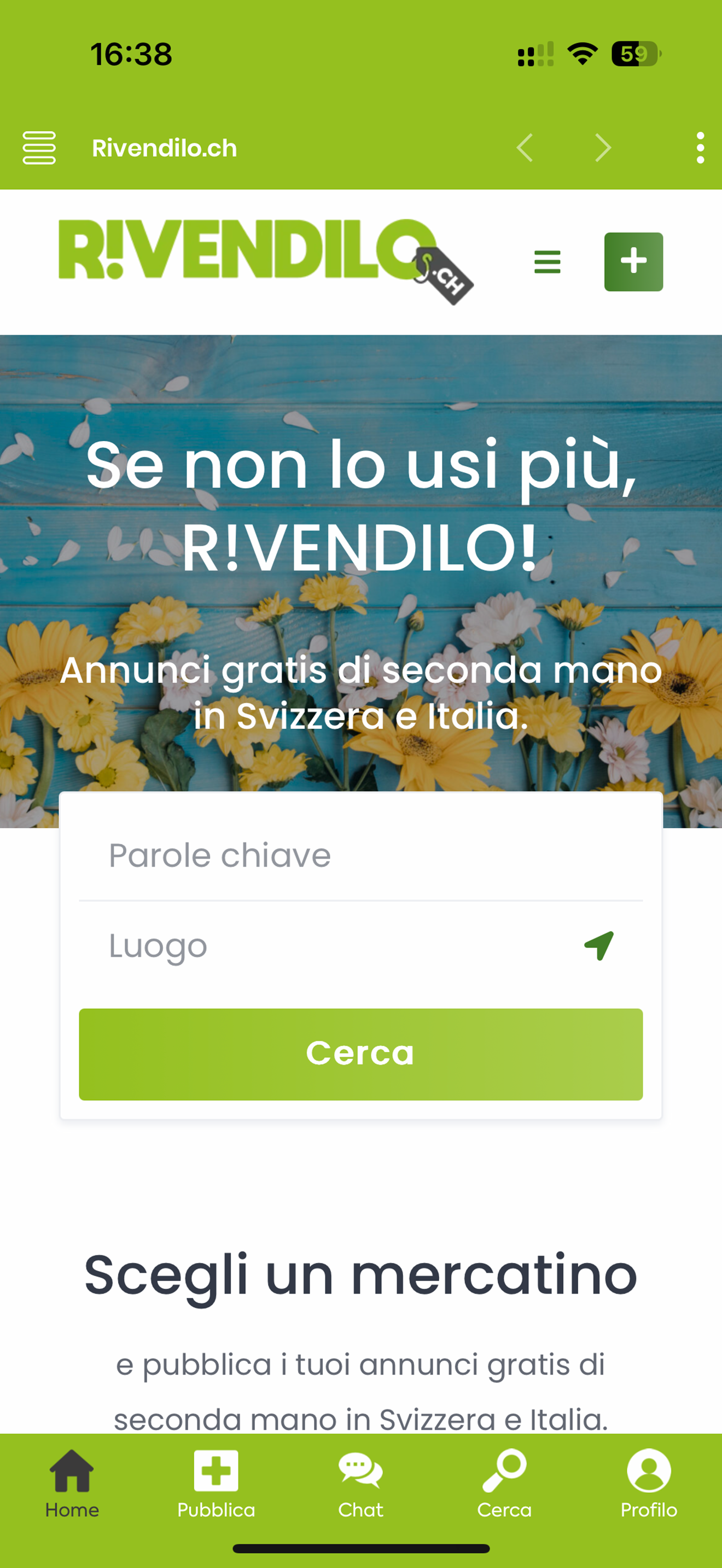 Rivendilo: Annunci online
