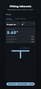 Pipe Calc: Pipefitter Offsets screenshot
