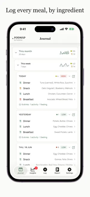 FODMAP by Fieldnote screenshot 1