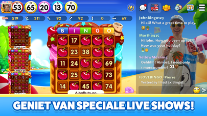 GamePoint Bingo, Speel Bingo iPhone app afbeelding 5