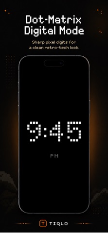 Tiqlo: Pixel Flip Clock Screenshot 4 of 4