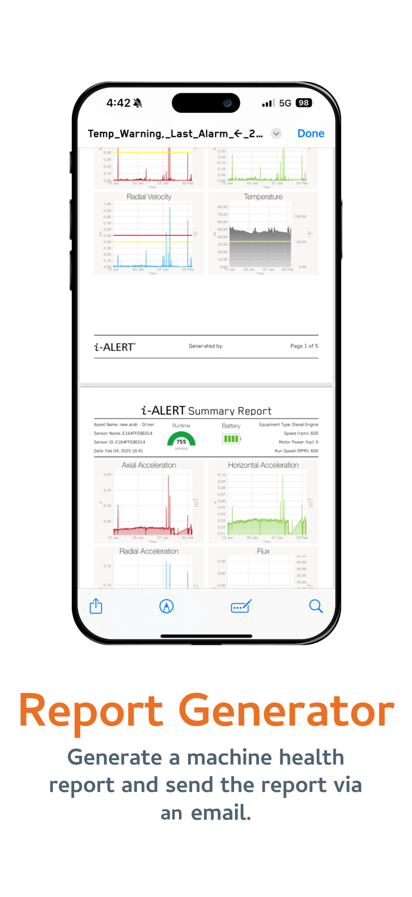 i-ALERT Condition Monitor