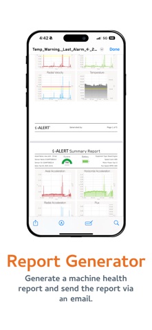 i-ALERT Condition Monitor screenshot