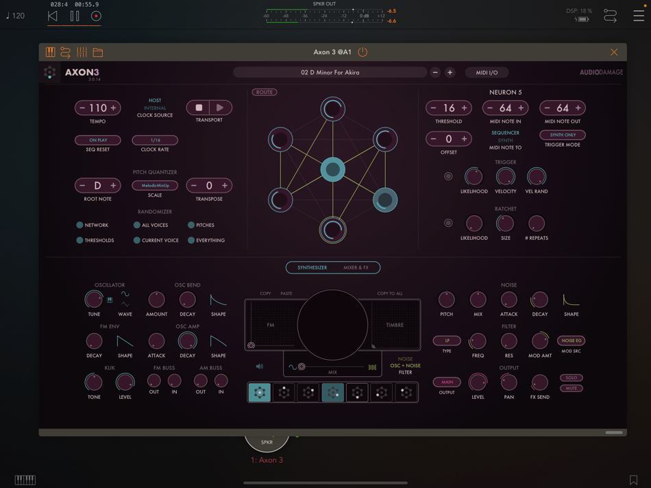 #2. Axon 3 (iOS) di: Audio Damage, Inc.