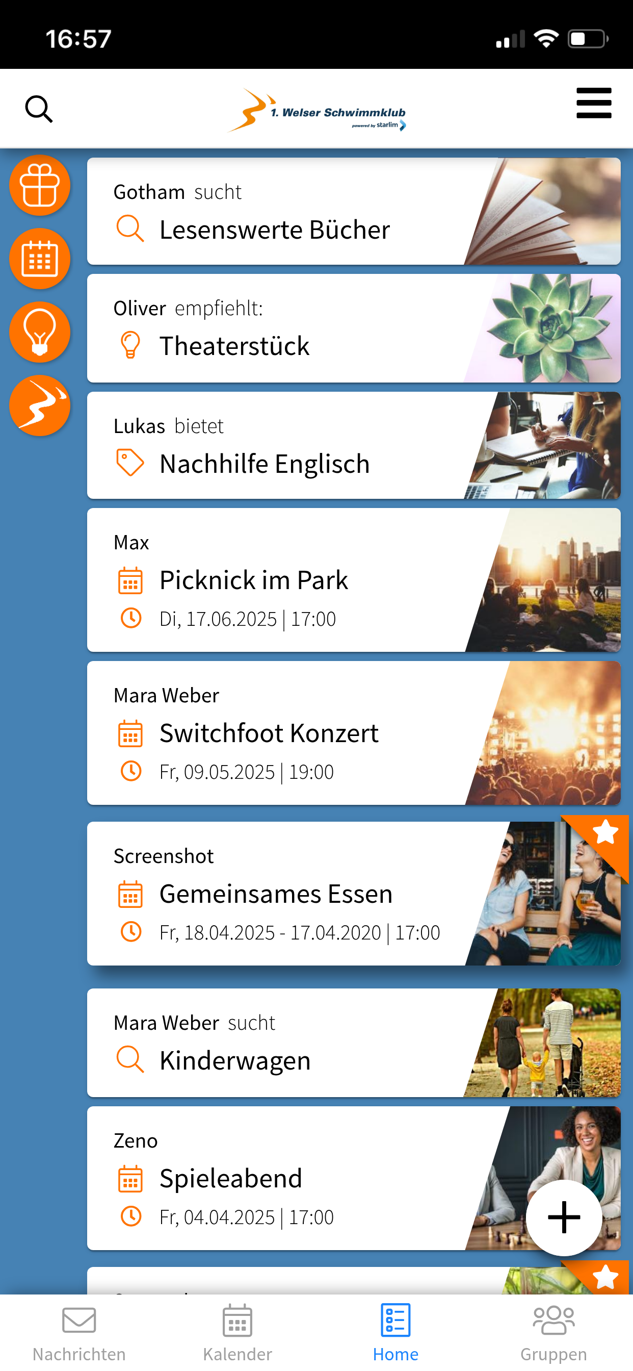 1. Welser Schwimmklub screenshot 2