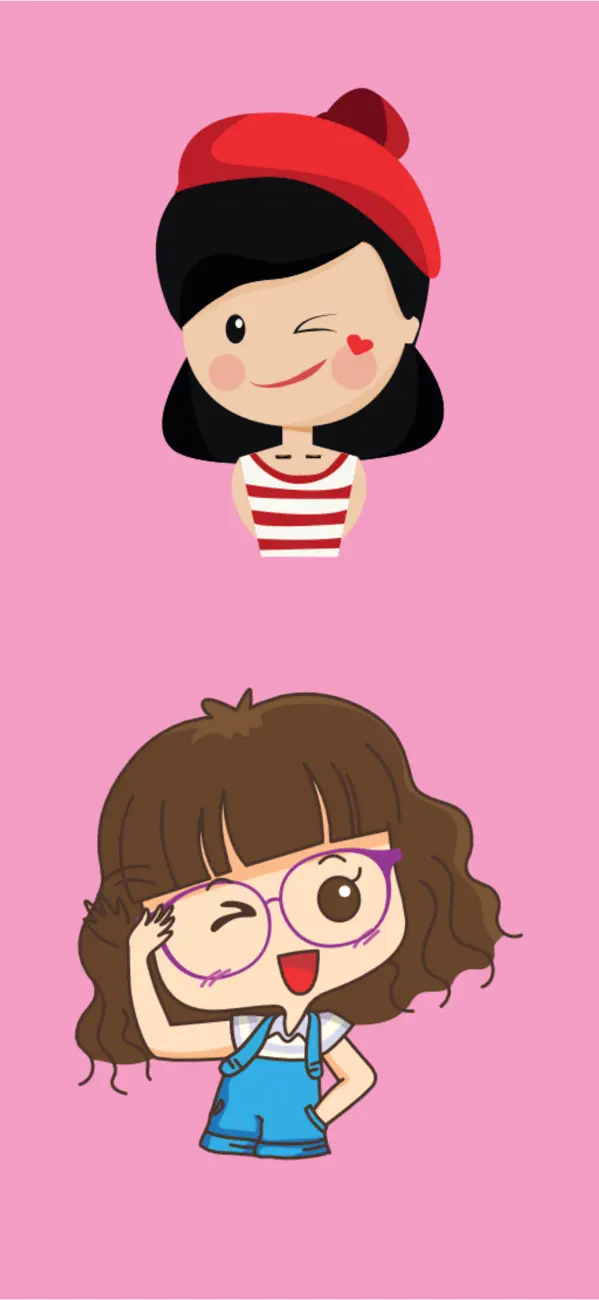 Screenshot #1 pour Naughty Girls Emojis