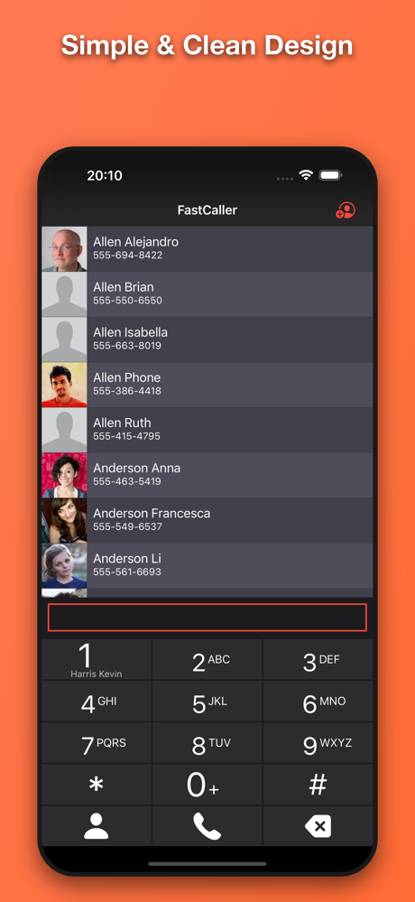 FastCaller screenshot 1