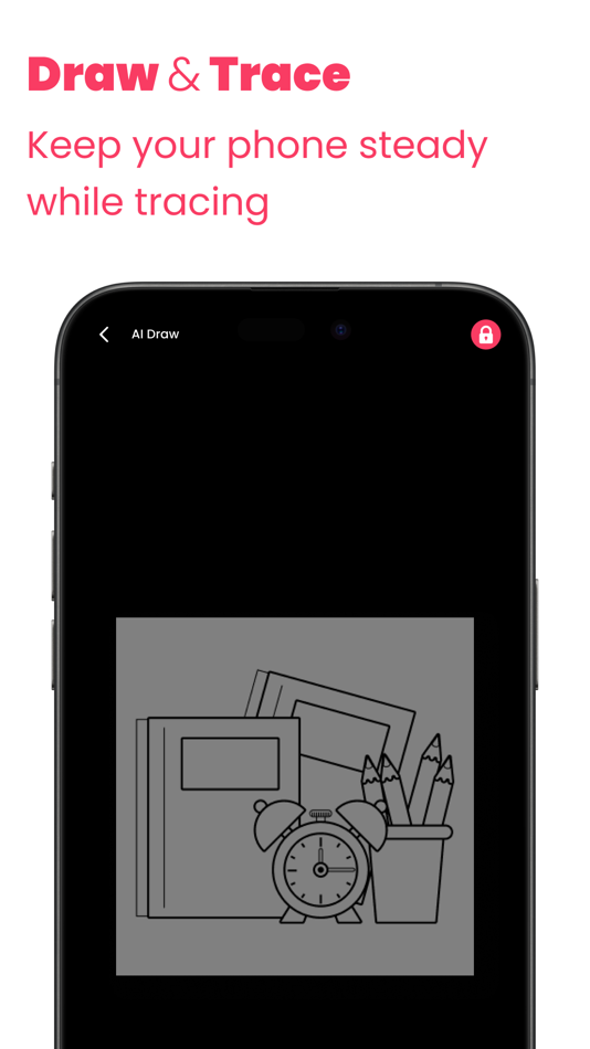 #3. AR Draw : Trace To Sketch (iOS) Podle: Ankur Dhameliya
