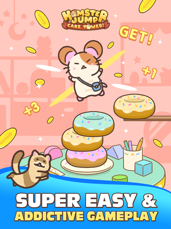 Hamster Jump Cake Tower