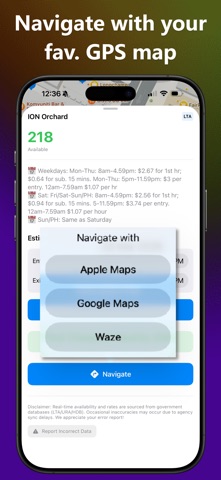 SGParking - Find Cheapest Lots Screenshot 5 of 5