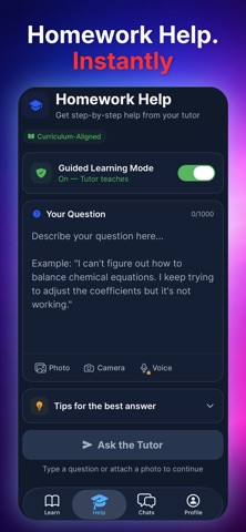 MapleMind: AI Homework Tutor Screenshot 1 of 8