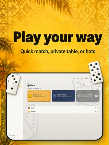 RDomino | Dominican Dominoes iPad screenshot