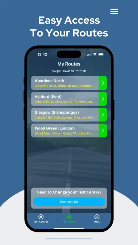 Driving Test Routes App screenshot 6 of 8