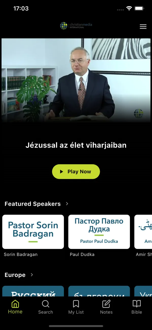 Screenshot #1 pour Christian Media International