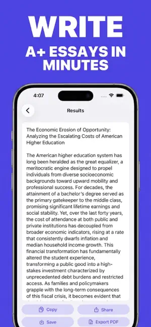 AI Essay Writer & Helper Pro screenshot 1