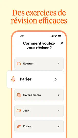 Capture d'écran de Babbel – Apprendre Une Langue sur iPhone 6