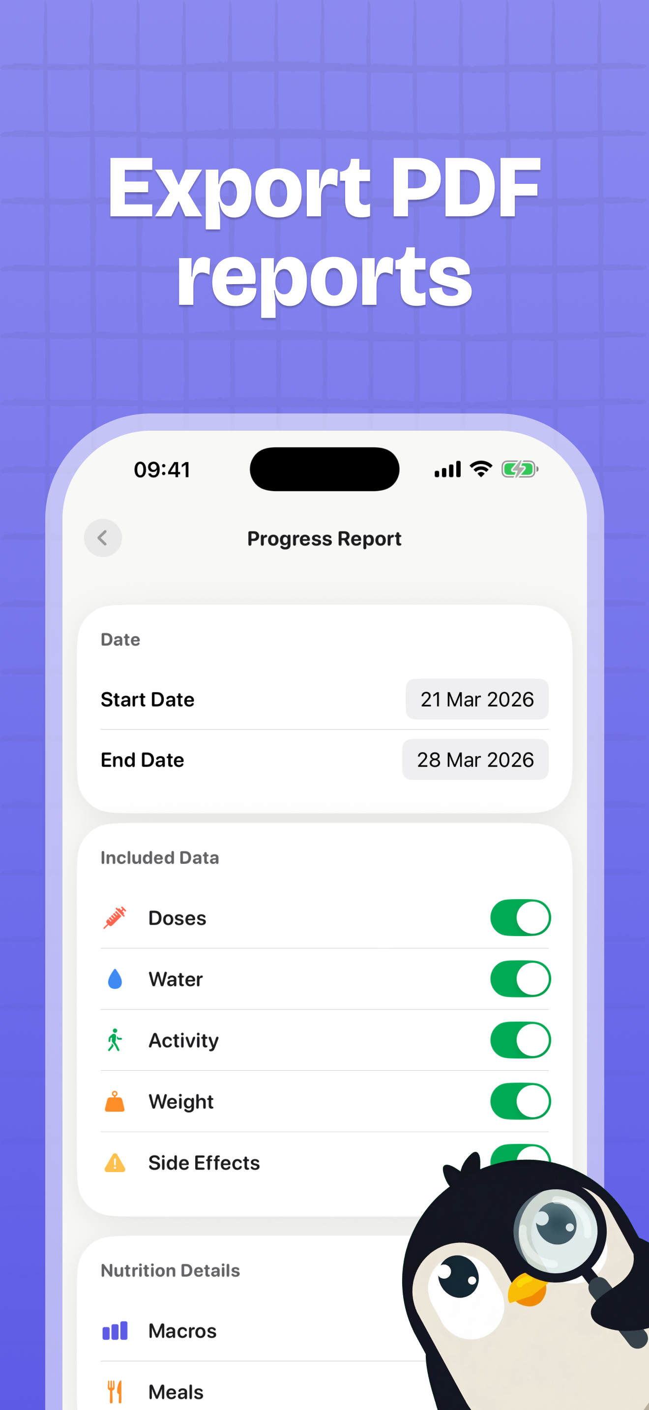 PenPal: GLP-1 Weight Loss Log