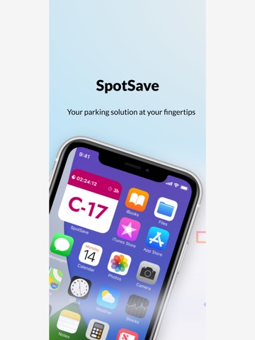 SpotSave – Parking Reminder iPad screenshot
