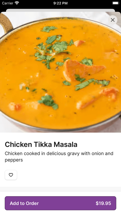 Taste of Punjab To Go iPhone screenshot 4 - Food & Drink app