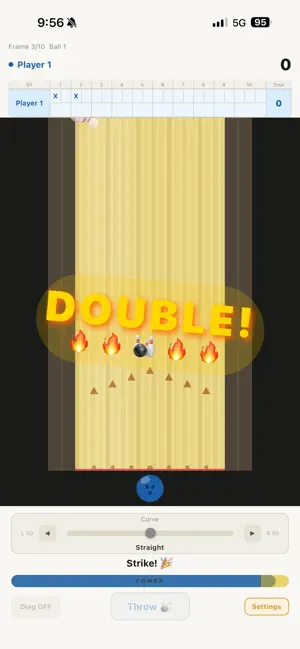 Bowling Strike：Family Game screenshot 2