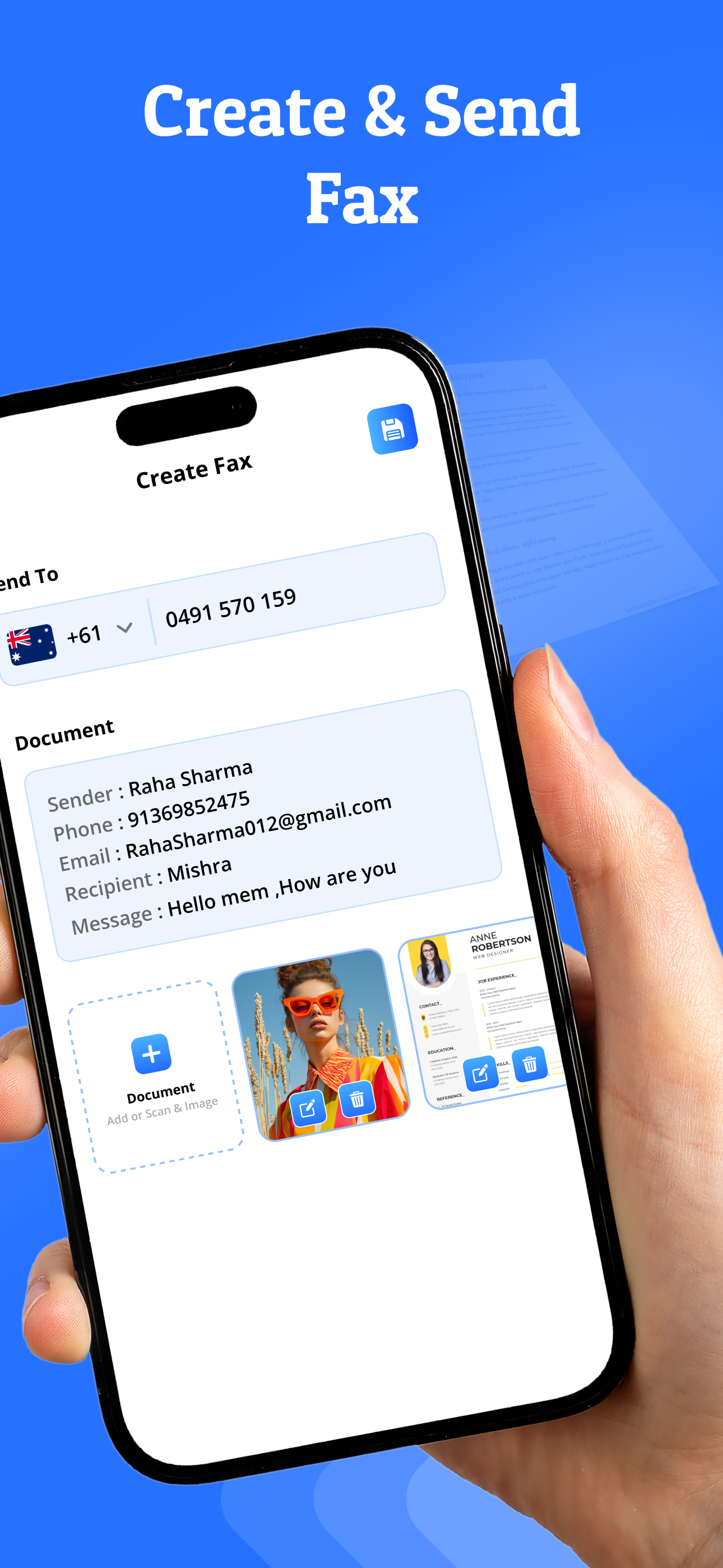 iFax Send & Receive Docs screenshot 2